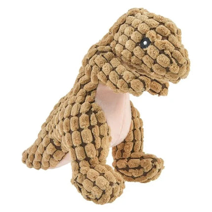 Dinosaurus Pluche Speelgoed voor Honden | Stimuleert Kauwinstincten | Veilig & Duurzaam