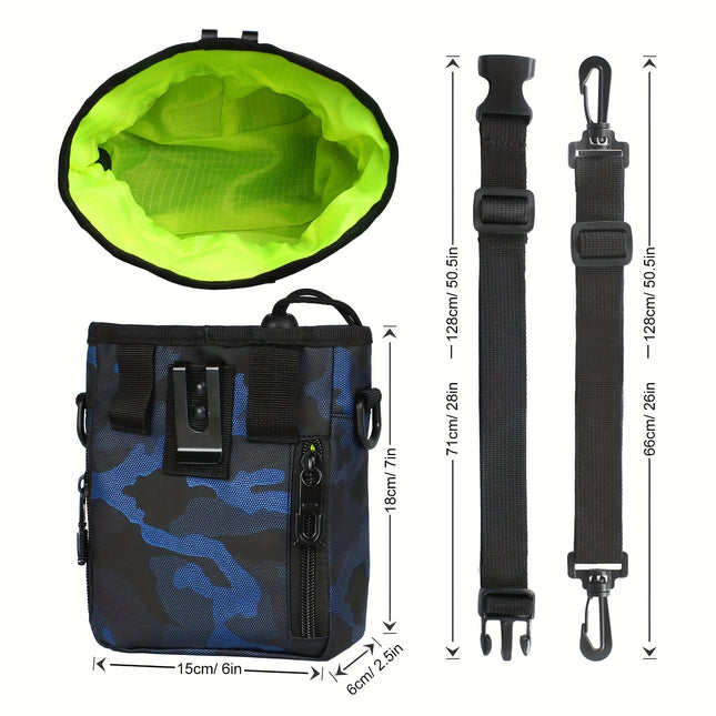 Hondenbeloningstas | Draagbare Hondentas met Poepzak Houder | Hond Accessoires | Polyester | Hunan