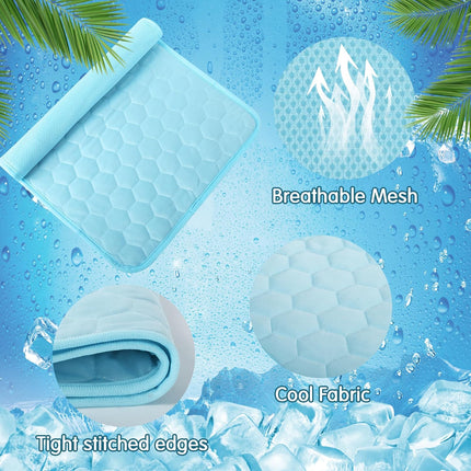 FrostPaw koelmat voor huisdieren | Zelfkoelende mat zonder gel of giftige stoffen | Directe verkoeling voor hond en kat | Veilig en comfortabel loungen