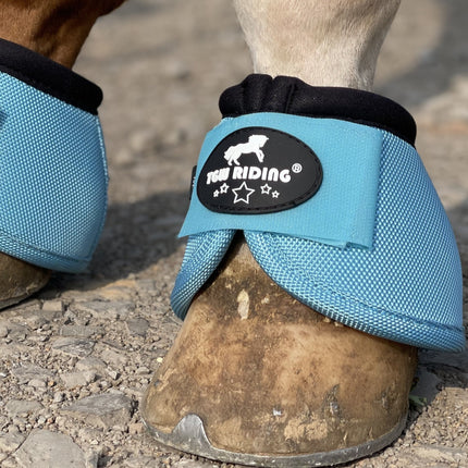 TGW RIDING | Horse Hoof Protectors Anti-Slip | Nylon | Set of 4 | No Battery | Pet Supplies