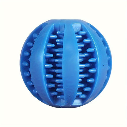 Hondenspeeltje | Kauwspeelbal voor Kleine Honden | Interactieve Elastische Voerbal | Tandreiniging | Plastic | Huisdieraccessoires