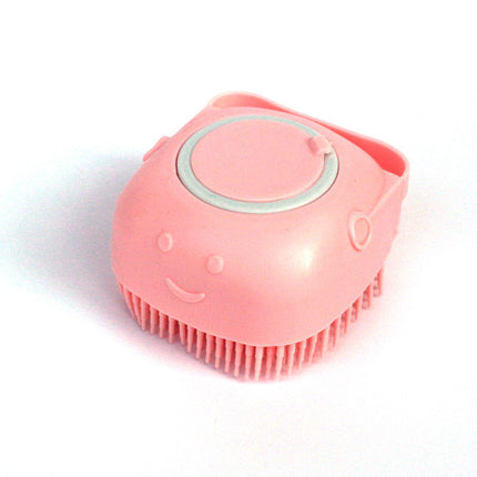 Senna | Innovatieve Massageborstel & Verzorgingstool | Glanzende Vacht & Gezonde Huid | Zachte Applicatie met Shampoo Dispenser