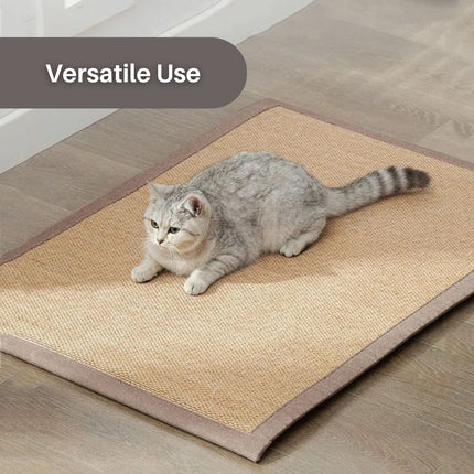 ScratchGuard™ Meubelbescherming Deluxe | Beschermhoes voor Bank en Fauteuil tegen Kattenkrabben | Premium Milieuvriendelijke Sisalstof | Bevordert Kattenwelzijn en Krabgedrag | Duurzame Bescherming voor Thuis