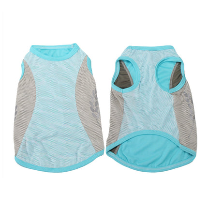 Verkoelend Hondenvest | Lichtgewicht Sneldrogend Stof | Reflecterende Veiligheidsstrepen | Verkrijgbaar in Maten M tot 11XL | Blauw, Groen, Roze