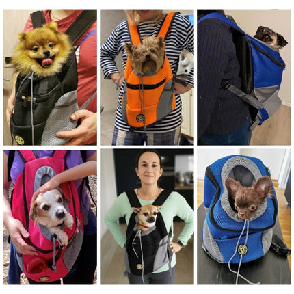 Rugzak voor Honden | Lichtgewicht en Ademend | Praktische Opslagvakken | Veilig en Comfortabel voor Avonturen