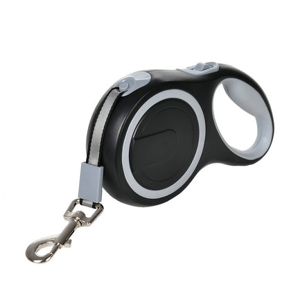 Oprolbare hondenriem nylon | Verstelbaar tot 8 meter | Ergonomisch handvat | Geschikt voor middelgrote en grote honden | Duurzaam en comfortabel