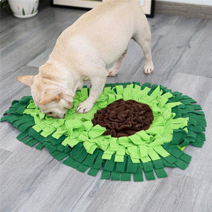 Sasha Avocado Snuffelmat | Stimulerende Voedingservaring voor Honden | Duurzaam en Veilig | 60x45 cm | Groen | Geschikt voor Alle Leeftijden