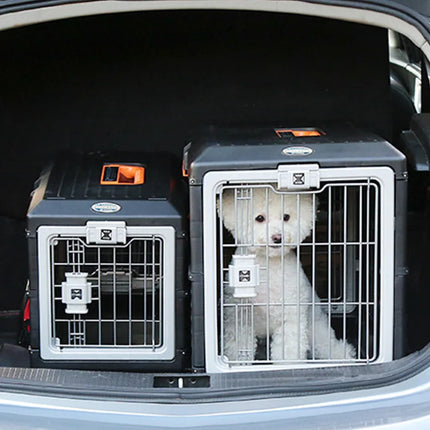 Kees | Opvouwbare Draagtas voor Honden en Katten | Ventilatie en Comfort | Handvatten voor Gemakkelijk Transport | Geschikt voor Auto, Trein en Vliegtuig