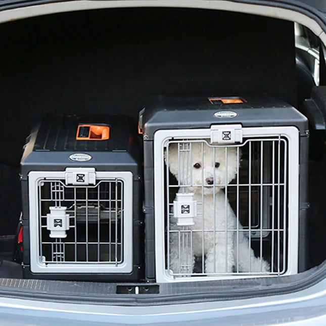 Kees | Opvouwbare Draagtas voor Honden en Katten | Ventilatie en Comfort | Handvatten voor Gemakkelijk Transport | Geschikt voor Auto, Trein en Vliegtuig