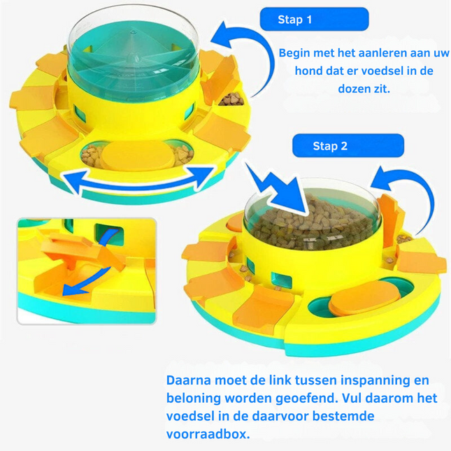 Boris | Hondenspeelgoed | Interactief Snackspel | Mentale Stimulatie | Behendigheid en Geheugen | Beloningssysteem voor Honden | Duurzaam en Veilig | Anti-Gulzigheid | Stressvermindering | Geavanceerde Moeilijkheidsniveaus