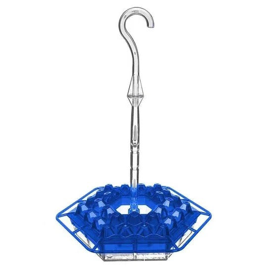Honey Bird Feeder | 30 Feeding Holes | Hanging Design | Built-in Anti-Fever Device | UV-Resistant | Easy to Clean | Attractive Colors | Ideal for Garden or Balcony | Pet Supplies