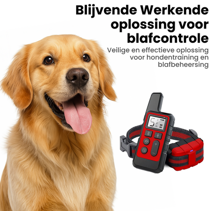 Addestratore di obbedienza per cani | Collare antiabbaio ricaricabile con telecomando