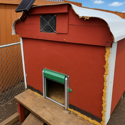 AutoHatch Guard | Automatisch Kippenluik | Afstandsbediening & Lichtsensor | Duurzaam & Weerbestendig | Veiligheidsdetectie | Rompproof Кippenverblijf | Slimme Instellingen