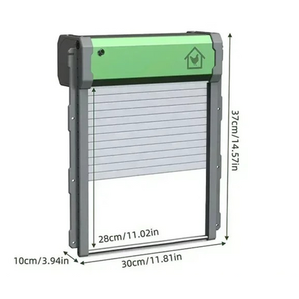 AutoHatch Guard | Automatisch Kippenluik | Afstandsbediening & Lichtsensor | Duurzaam & Weerbestendig | Veiligheidsdetectie | Rompproof Кippenverblijf | Slimme Instellingen