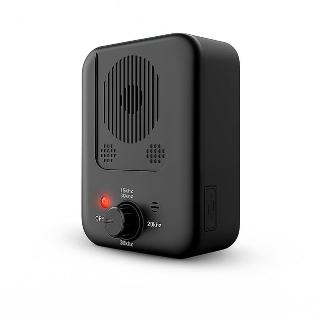BarkBuddy | Dispositivo ultrasónico antiladridos para perros | Apto para mascotas | Solo audible para perros | Resistente a la intemperie | Recargable mediante USB