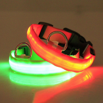 LED-halsband hond | Verhoogde zichtbaarheid in het donker | Meerdere en | Oplaadbaar | Duurzaam en waterbestendig | Geschikt voor alle hondenmaten