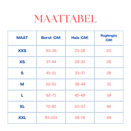 Verstelbaar Hondenvest | Ademend Mesh en Absorberend Katoen | Voor Elk Seizoen | Harnasfunctie | Comfortabel en Milieuvriendelijk
