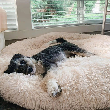 MrFluffyFriend | Comfortable Calming Basket for Dogs | Suitable for Small to Large Breeds | Soft and Safe-Sense Enhancing Sleeping Place