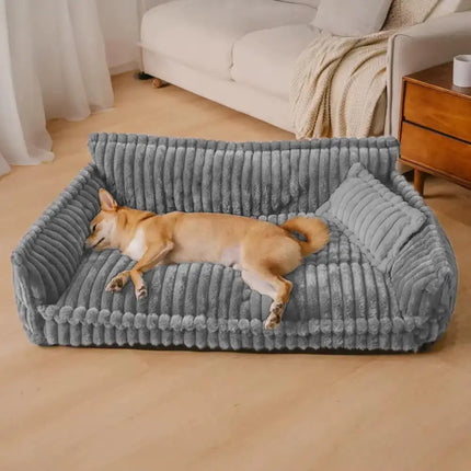 MrFluffyFriend | Luxury Washable Dog Basket | Comfortable Orthopedic Dog Bed | Suitable for Small and Large Dogs | Anti-Stress Design