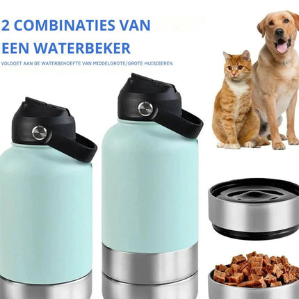 DrinkEase | Handige fles voor hydratatie onderweg voor hond en kat