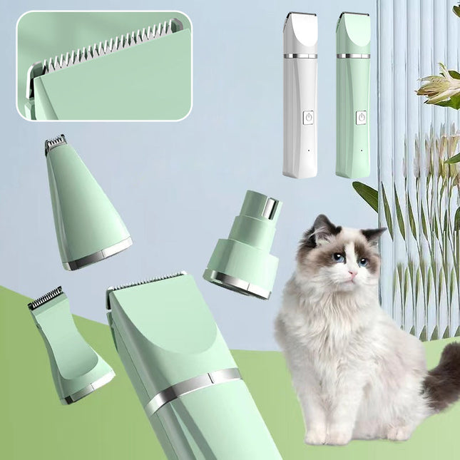 Charlie huisdieren trimmer met opzetstukken | Voor honden en katten | Ergonomisch design | Stil, oplaadbaar en eenvoudig te reinigen | Geschikt voor trimmen en scheren