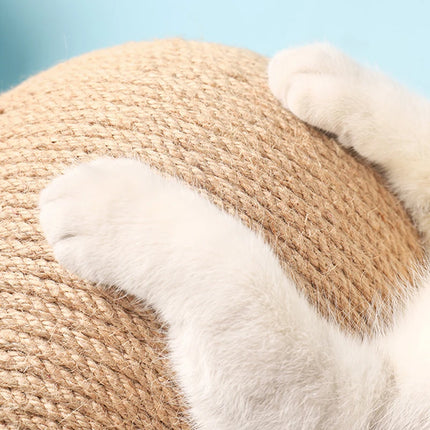 Katten Krab Speelgoed | Slijtvast Hout Sisal Krabpaal | Nagels Vijlen | Speelbal | Meubelbescherming