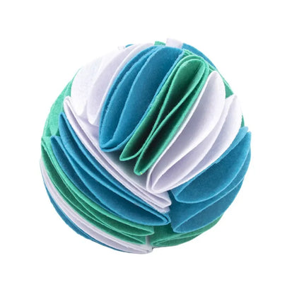 Honden Snuffel Speelbal | Interactief Vilt Speelgoed | Verstelbare Moeilijkheidsgraden | Opvouwbaar en Wasmachinebestendig | Maten 15 cm en 20 cm