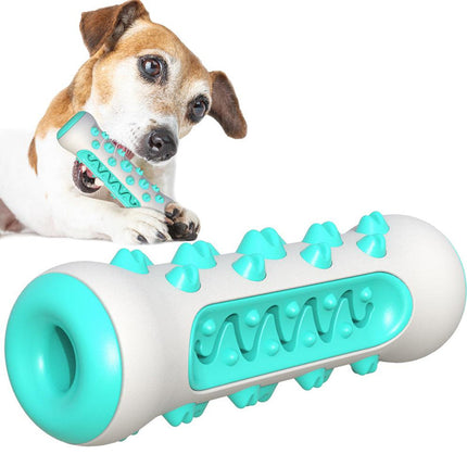 Kauwspeeltje voor Honden | Gebitsverzorging | Zacht Rubber | Limoen, Hemelsblauw, Geel | Verlicht Tandpijn bij Doorkomende Tandjes | Duurzaam en Veilig Speelgoed | 15CM