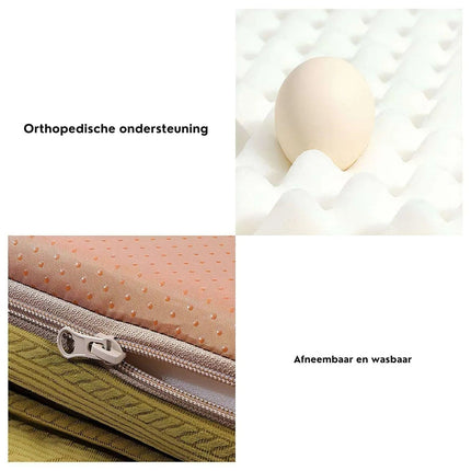 Hondenhemel Nest | Orthopedisch Rond Hondenbed voor Ondersteuning en Warmte