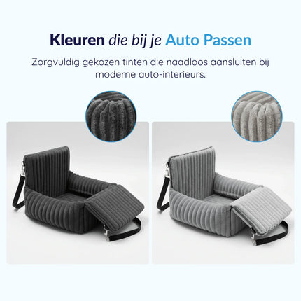 MrFluffyFriend | Safe Car Seat for Dogs | Comfortable Ride | Easy Installation | Suitable for Small and Medium-Sized Dogs