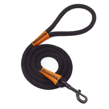 Hondentuig Nylon Met Vergrendelbare Karabijnhaak | Trainingsriem Schokabsorberend | Geschikt Voor Alle Hondenmaten | Duurzaam Vlechtwerk | Kies Uw Kleur En Maat | Veiligheid En Comfort Bij Iedere Wandeling