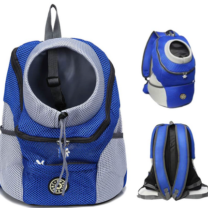 Hondenrugzak voor kleine honden tot 10 kg | Comfortabel, ademend en verstelbaar | Veilige draagtas voor wandelen en reizen | Duurzaam en waterbestendig materiaal