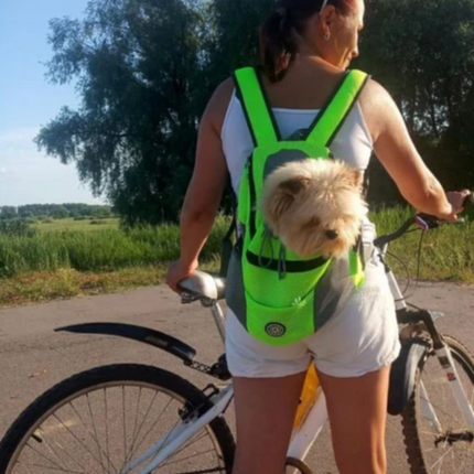 Hondenrugzak voor kleine honden tot 10 kg | Comfortabel, ademend en verstelbaar | Veilige draagtas voor wandelen en reizen | Duurzaam en waterbestendig materiaal