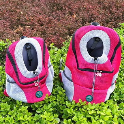Hondenrugzak voor kleine honden tot 10 kg | Comfortabel, ademend en verstelbaar | Veilige draagtas voor wandelen en reizen | Duurzaam en waterbestendig materiaal
