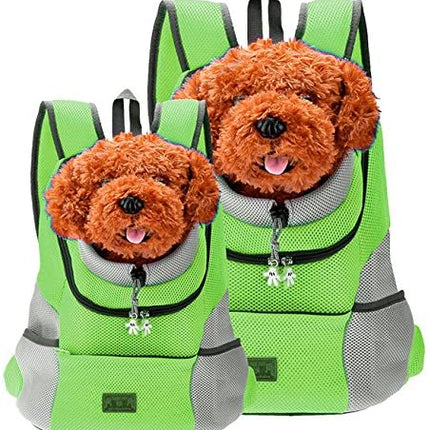 Hondenrugzak voor kleine honden tot 10 kg | Comfortabel, ademend en verstelbaar | Veilige draagtas voor wandelen en reizen | Duurzaam en waterbestendig materiaal