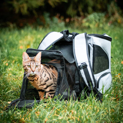 Jip | Draagbare Ruimterugzak voor Katten | Comfortabel en Veilig | Met Ventilatie en Kijkvenster