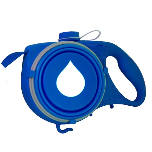 PawTrekker handsfree hondenuitlaatset | Met waterdispenser, afvalzakhouder en opbergvakje | Ideaal voor wandelen, trektochten en reizen