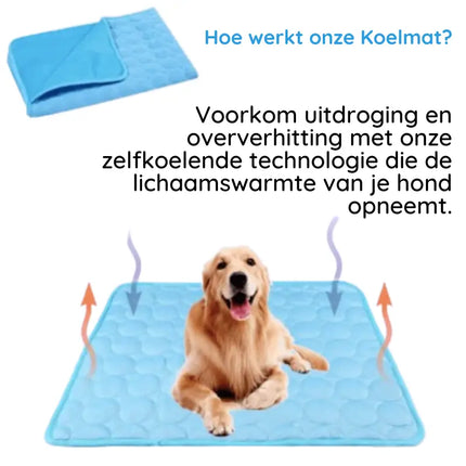 MrFluffyFriend | Premium Cooling Mat for Dogs | Cooling Soft Mat | Portable & Breathable | Safe & Waterproof | Machine Washable