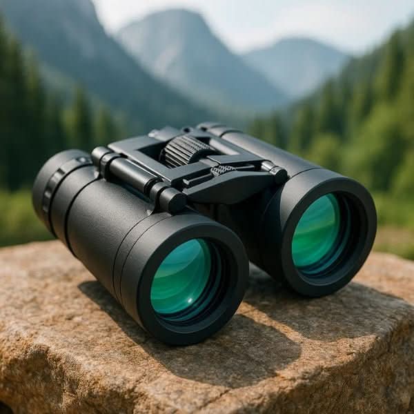 Prismáticos CLEARVIEW HD | Aumento de 40x | Amplio campo de visión de 1600 m | Carcasa antideslizante | Ligeros | Incluye estuche protector y accesorios