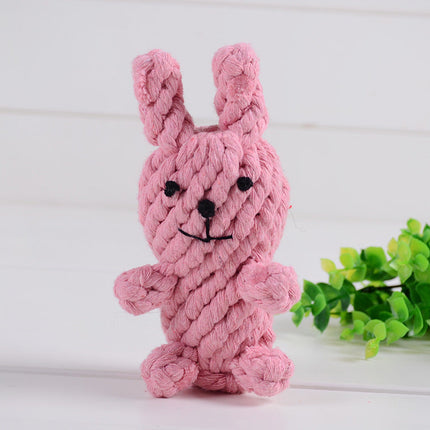 Duurzaam Speelgoed voor Honden | Kauwbestendige Knuffel | Versterkte Stiksels | Geschikt voor Puppy’s en Kleine Honden | Kleurrijke Dierenontwerpen