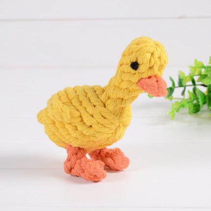 Duurzaam Speelgoed voor Honden | Kauwbestendige Knuffel | Versterkte Stiksels | Geschikt voor Puppy’s en Kleine Honden | Kleurrijke Dierenontwerpen
