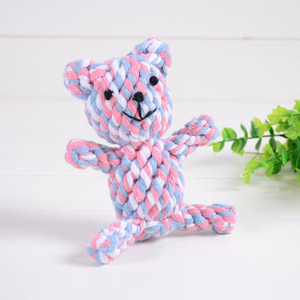 Duurzaam Speelgoed voor Honden | Kauwbestendige Knuffel | Versterkte Stiksels | Geschikt voor Puppy’s en Kleine Honden | Kleurrijke Dierenontwerpen