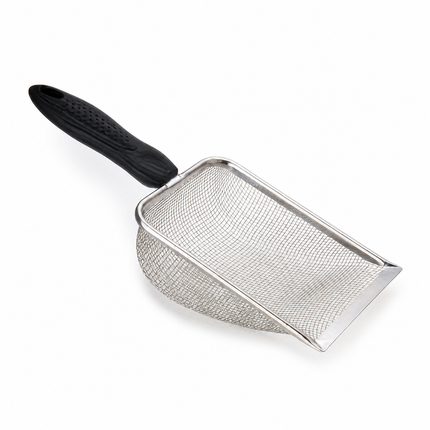 RVS Kattenbakschep - CleanScoop - Duurzaam, Hygiënisch en Eenvoudig Schoon te Maken