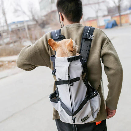 TrailMate honden rugzak | Comfortabele honden draagtas voor buitenactiviteiten | Geschikt voor kleine tot middelgrote honden | Ademend & stevig | Veilig wandelen en avontuur samen