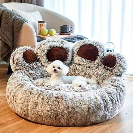 PetDream Pet Bed | Soft Faux Fur | Soothing and Orthopedic | Water-Resistant Bottom | Easy to Clean