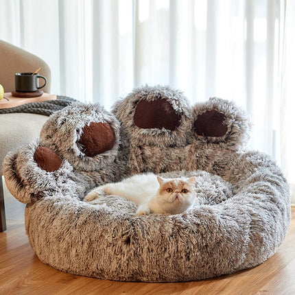 PetDream Pet Bed | Soft Faux Fur | Soothing and Orthopedic | Water-Resistant Bottom | Easy to Clean