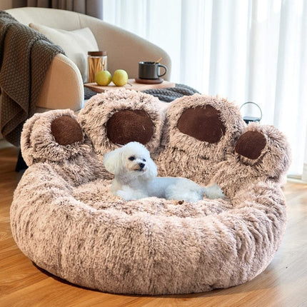 PetDream Pet Bed | Soft Faux Fur | Soothing and Orthopedic | Water-Resistant Bottom | Easy to Clean
