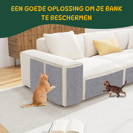 Zelfklevende Katten Krabmat voor Meubels