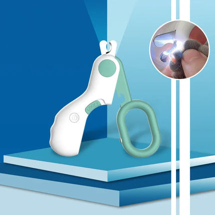 Sibel | Ergonomische Huisdier Nagelverzorgingstool met Ingebouwd Licht en Comfort Grip