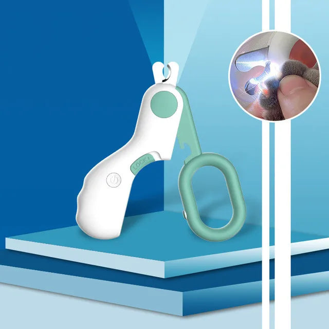 Sibel | Ergonomische Huisdier Nagelverzorgingstool met Ingebouwd Licht en Comfort Grip